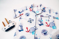 Boat and Anchor - Collared & Button down PJ