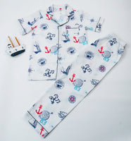 Boat and Anchor - Collared & Button down PJ