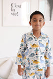 Dino Scene - Collared & Button down PJ
