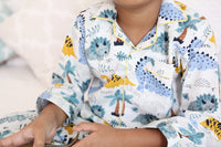 Dino Scene - Collared & Button down PJ