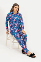 Flamingo and Fern- Wrinkle Free Cotton PJ Set