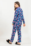 Flamingo and Fern- Wrinkle Free Cotton PJ Set