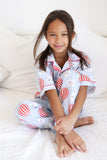 Clouds and Balloons- Collared & Button down PJ