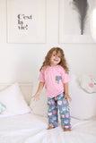 Pink Owl - Soft Tshirt PJ