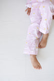 Pink Swan- Collared & Button down PJ