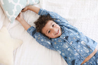 Star Fish- Collared & Button down PJ