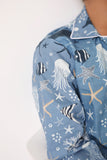 Star Fish- Collared & Button down PJ
